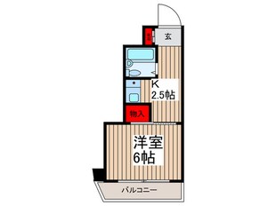 サンヒルズの物件間取画像